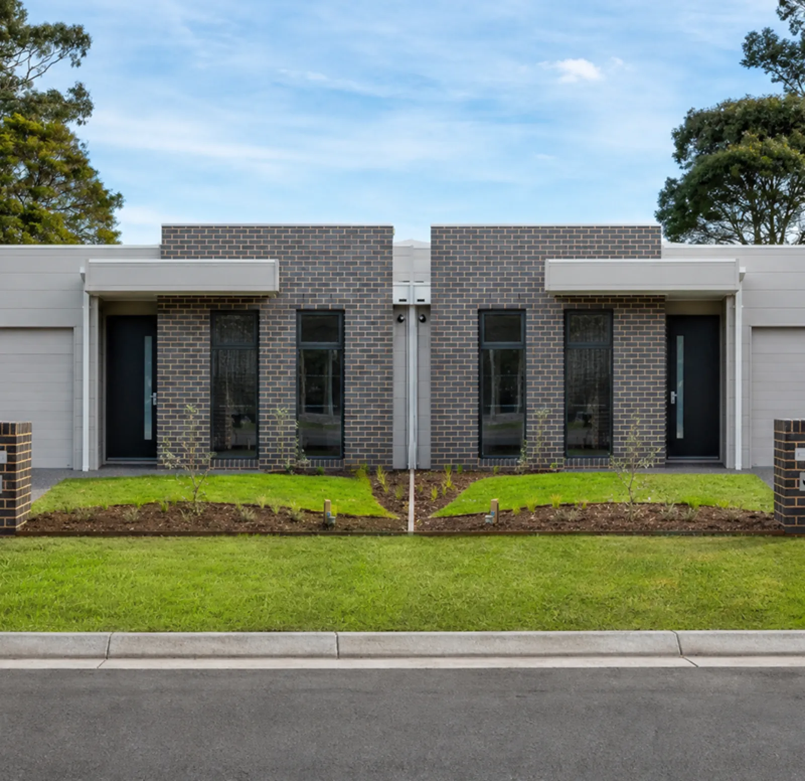 Dual occupancy homes built by Parkway Homes