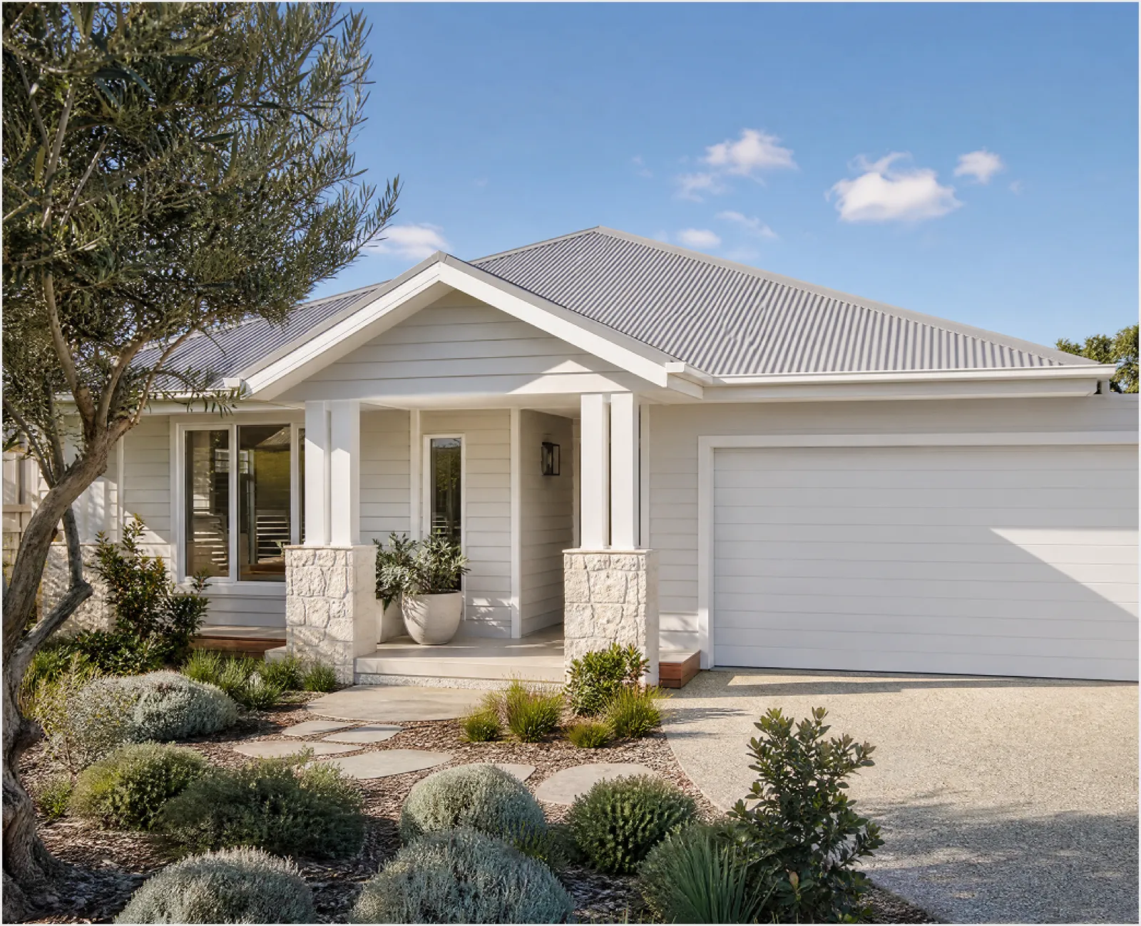 New home built by Parkway Homes on the Mornington Peninsula
